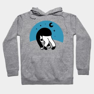 Cat Art Design Illustration Hoodie